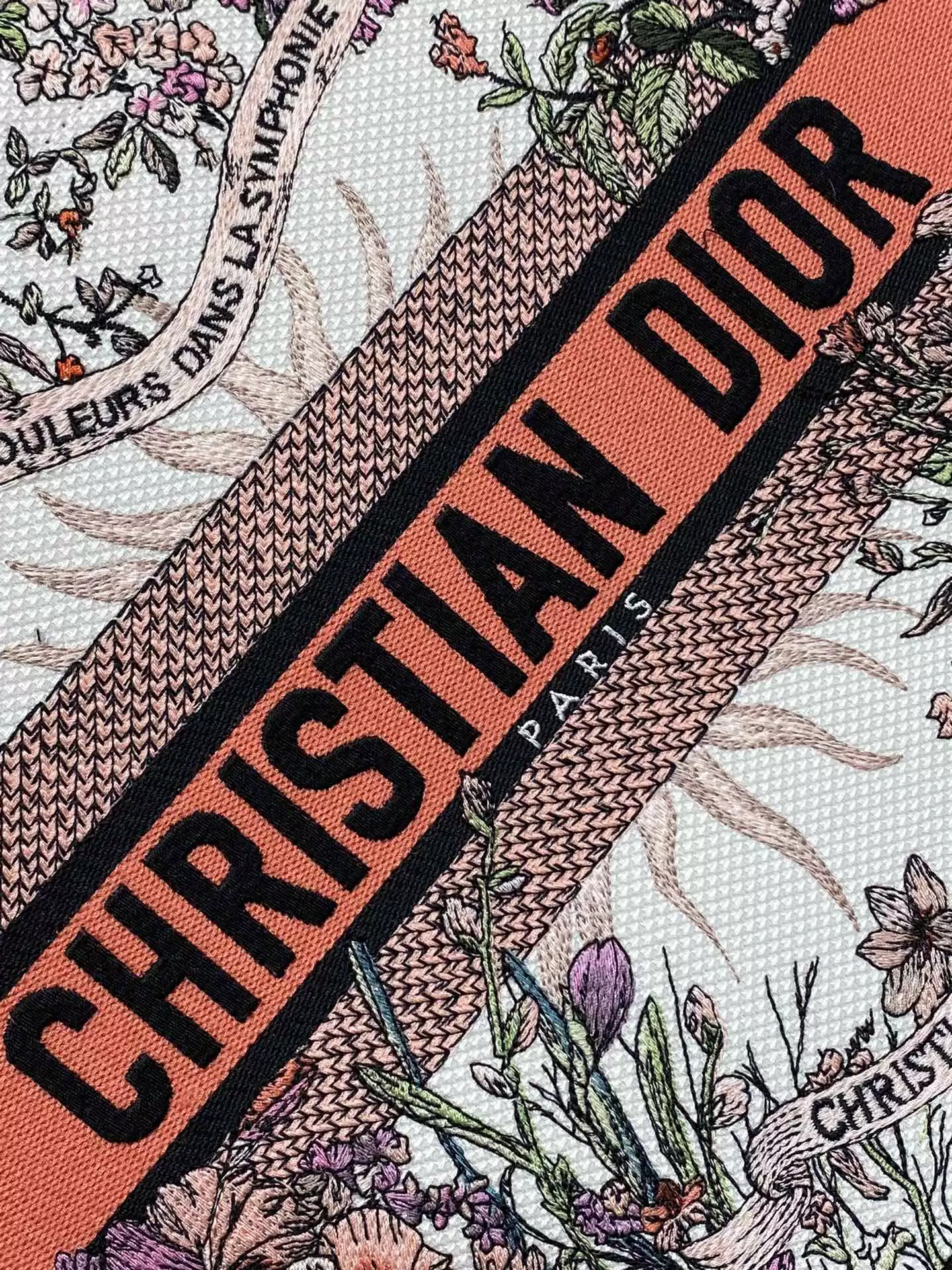 Dior Book Tote Ecru Multicolor Dior 4 Saisons - Repbags.ru - Image 4