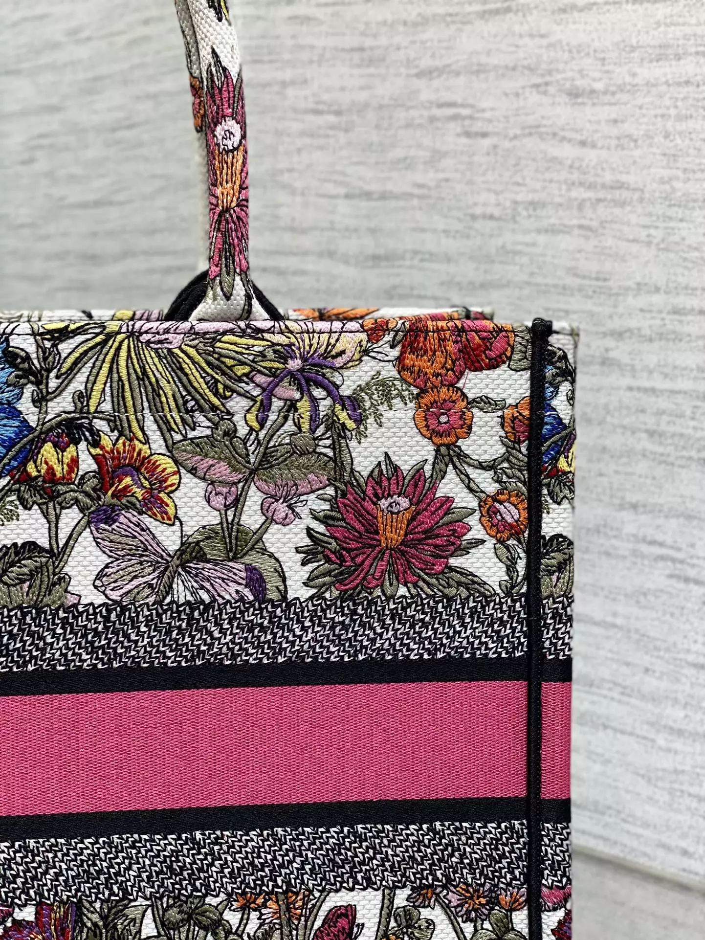 Medium Dior Book Tote Mexico Millefiori Embroidery - Repbags.ru - Image 9