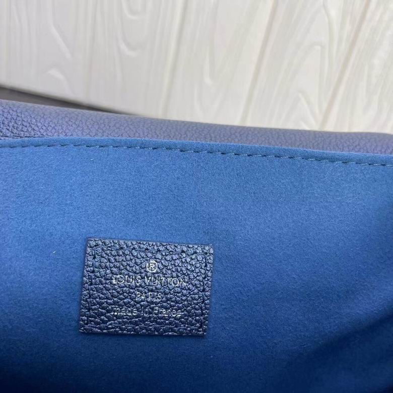 Metis Pochette Metallic Navy Nacre Monogram - Image 11