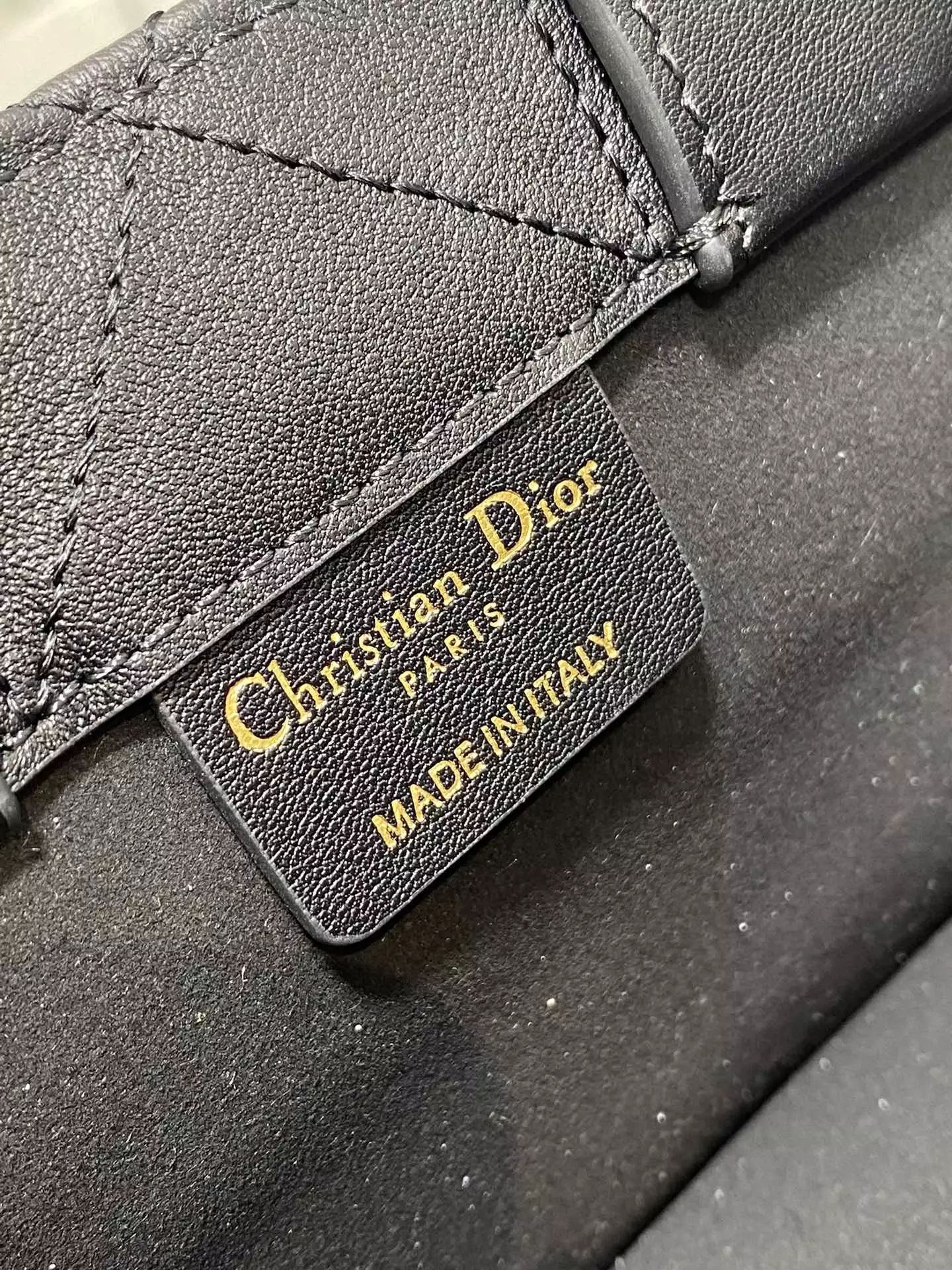 Mini Dior Book Tote Black Macrocannage Calfskin - Repbags.ru - Image 10