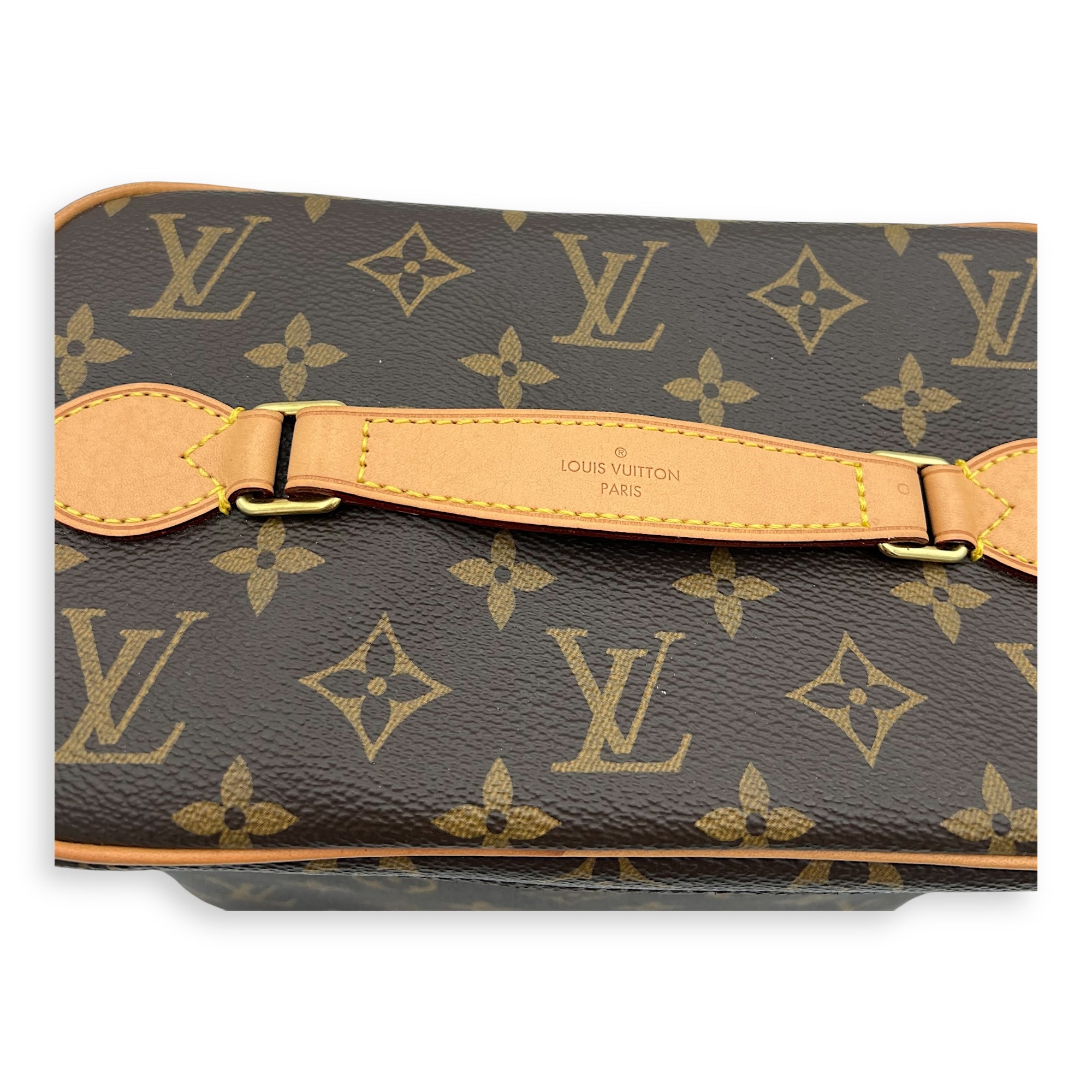 Nice BB Brown Vanity Bag in Monogram Coated Canvas, Gold hardware - Image 7