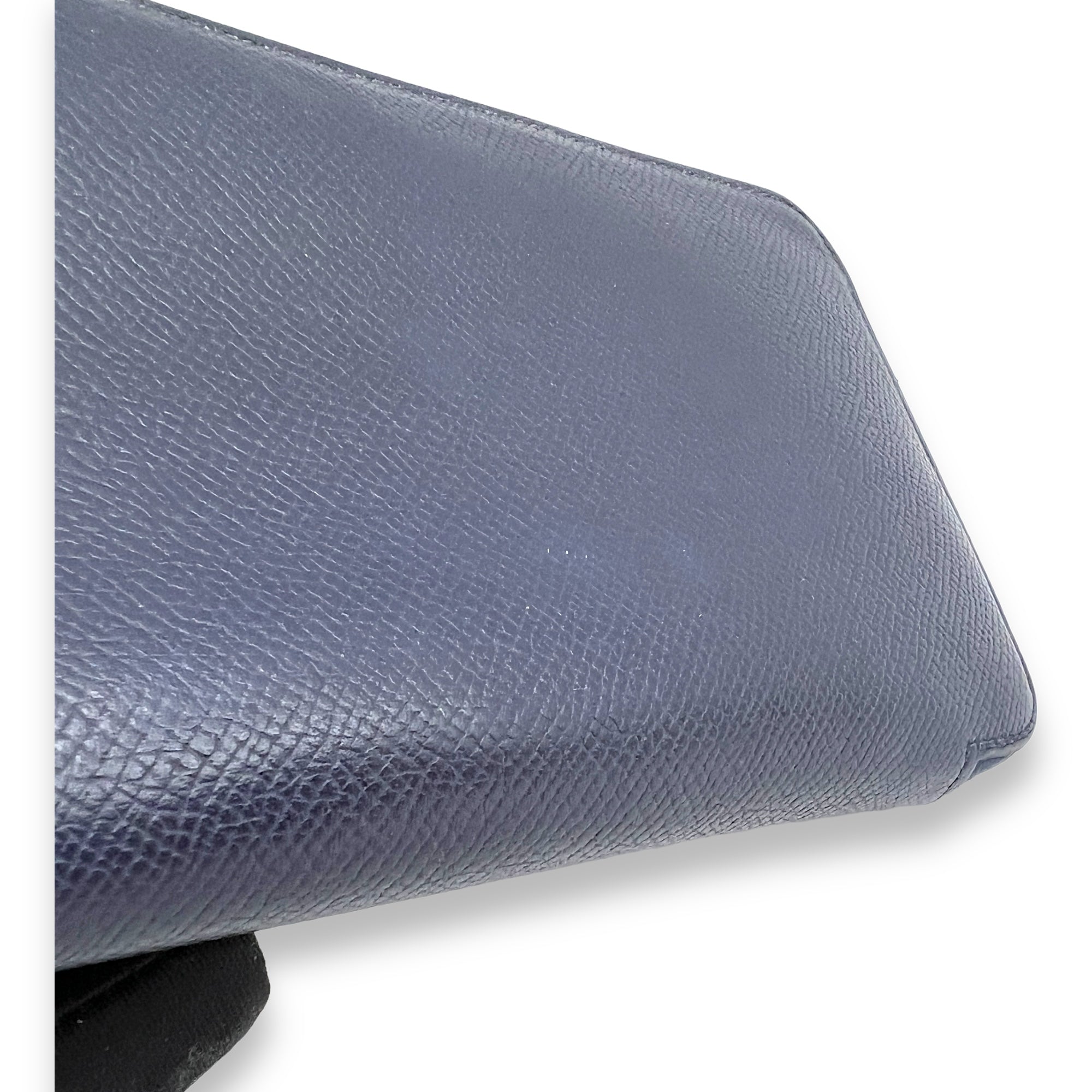 Silk In Long Blue in Epsom, Palladium hardware - Image 10