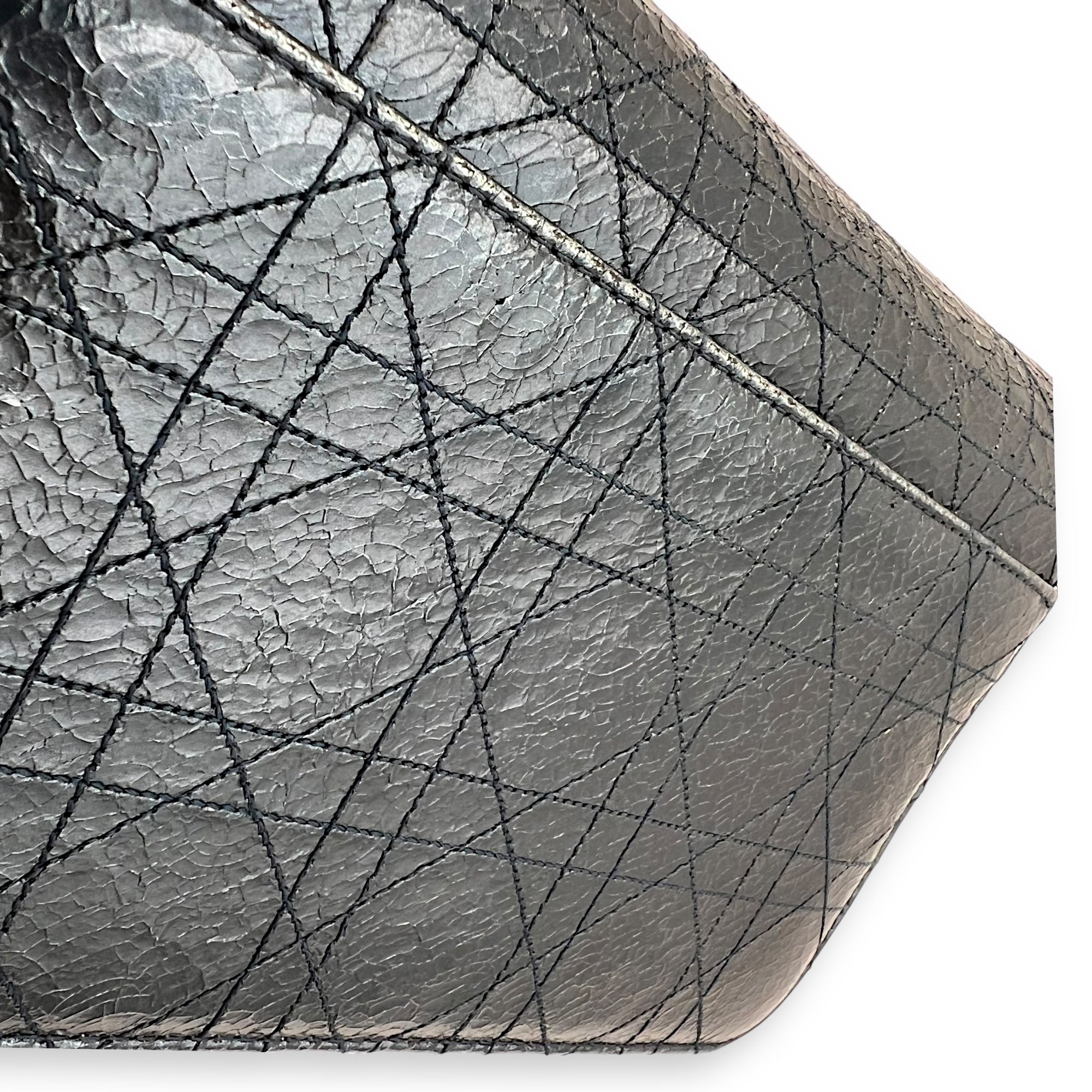 Miss Dior Wallet On Chain Multi-colour in Calfskin, Silver hardware - Image 10