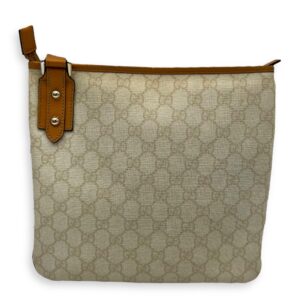 GG Crossbody Bag White in Coated Canvas