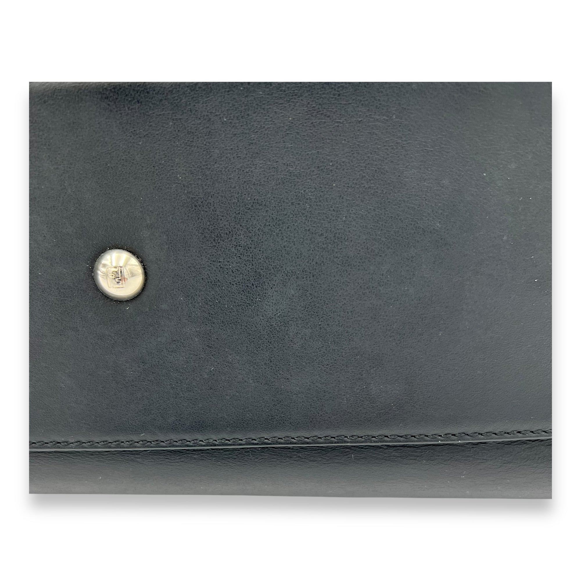 Runaway Shoulder Bag Black in Calfskin, Gold hardware - Image 10