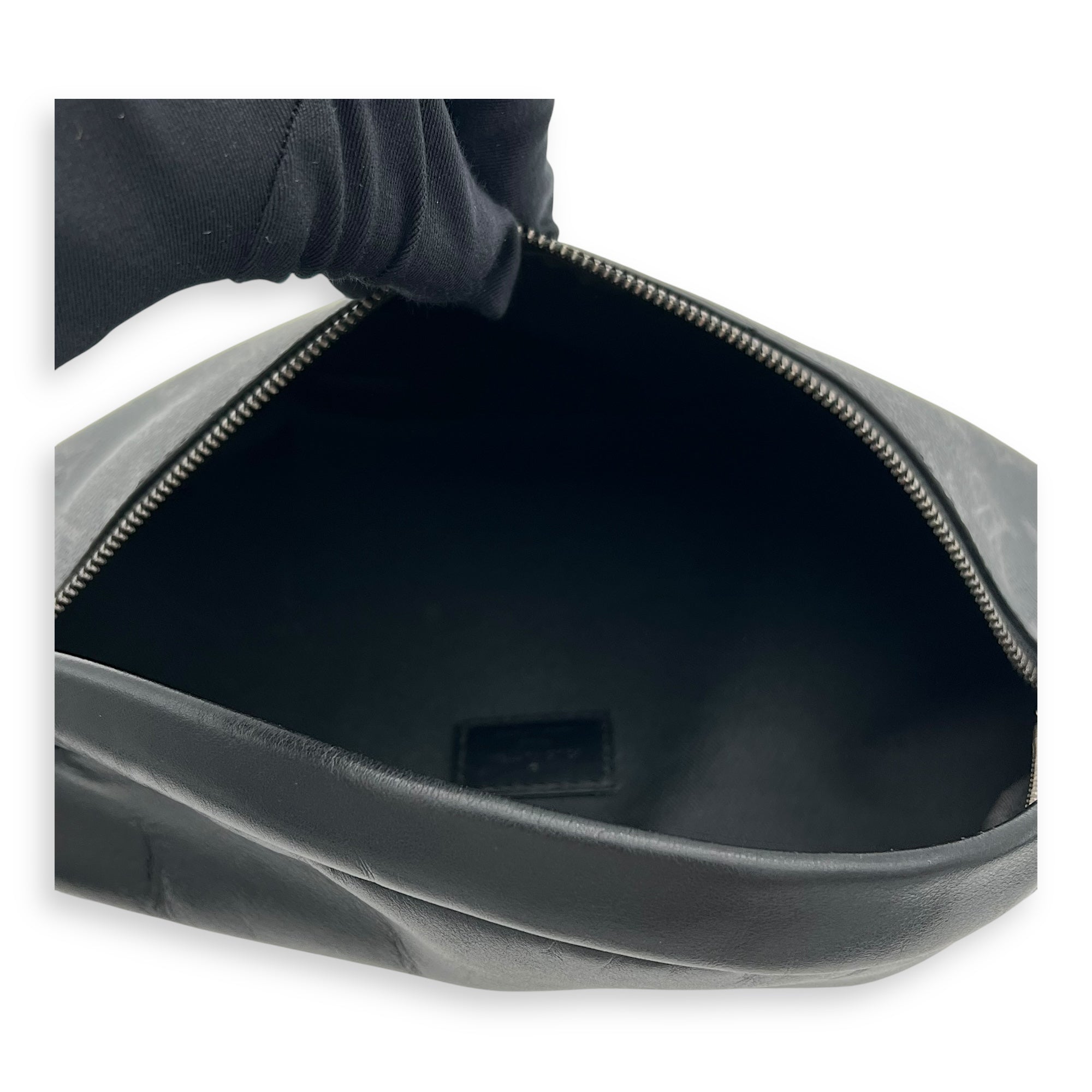 Discovery Belt Bag Eclipse in Monogram Coated Canvas, Silver hardware - Image 7