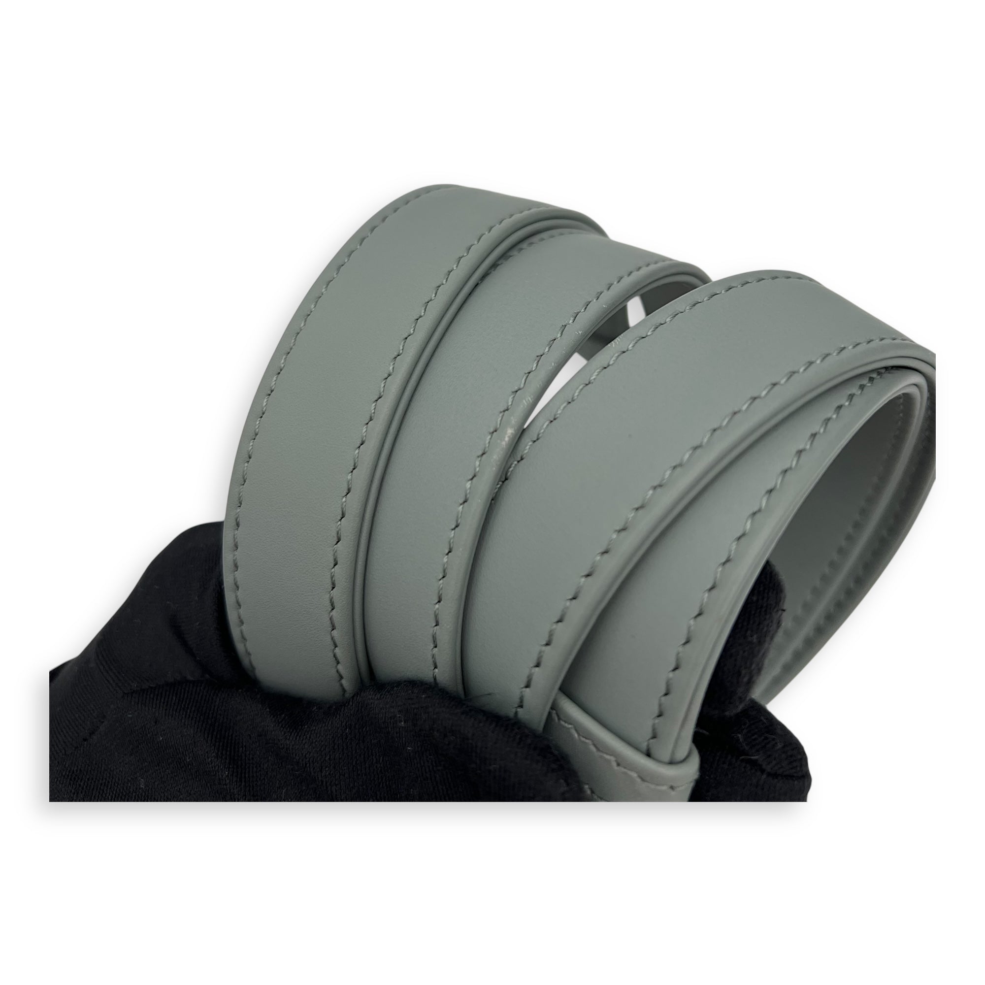 Lady Dior Medium Grey Top Handle Bag in Lambskin, Ultramatte hardware - Image 13