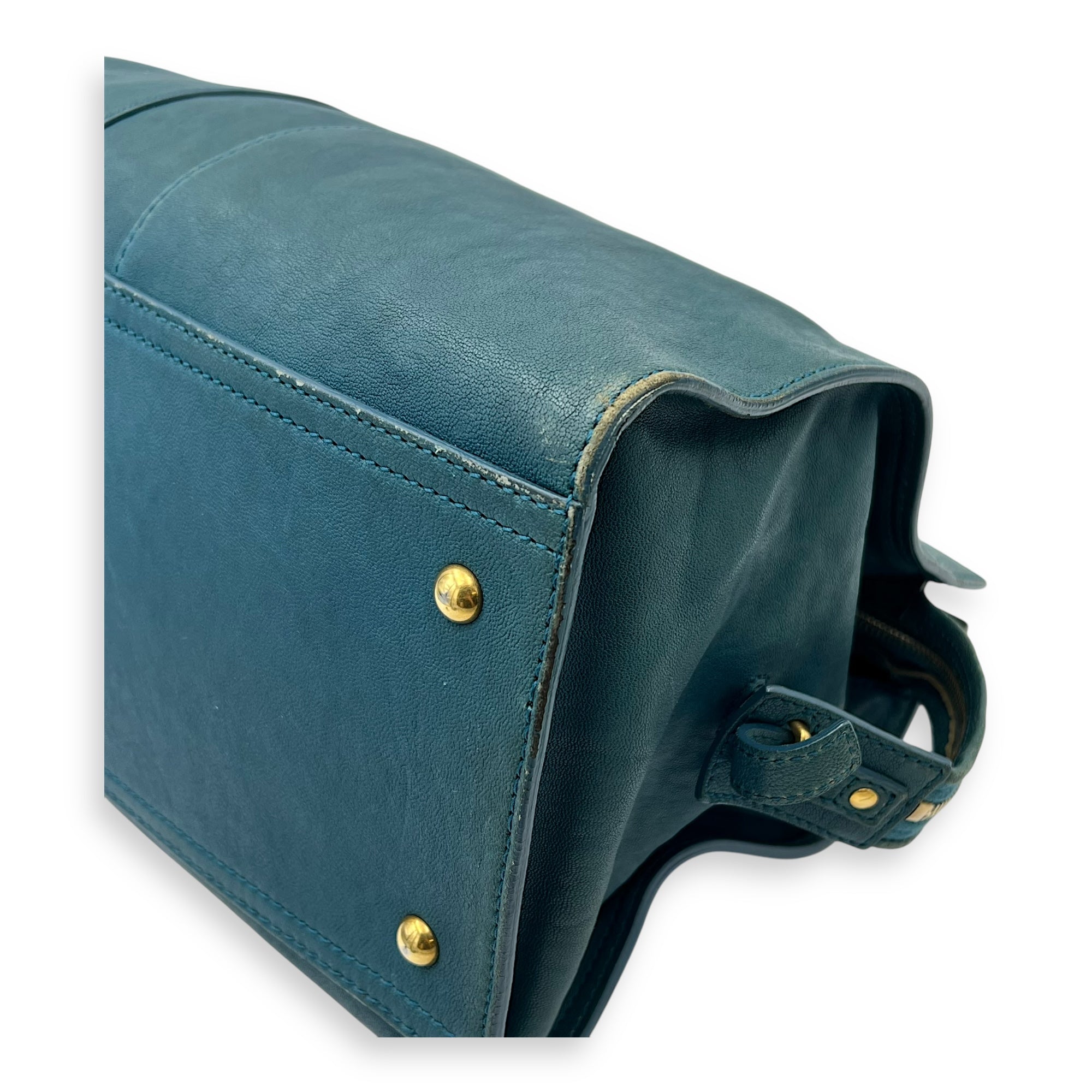 Cabas Chyc Sac Ligne Y Top handle bag in Calfskin, Gold Hardware - Image 13