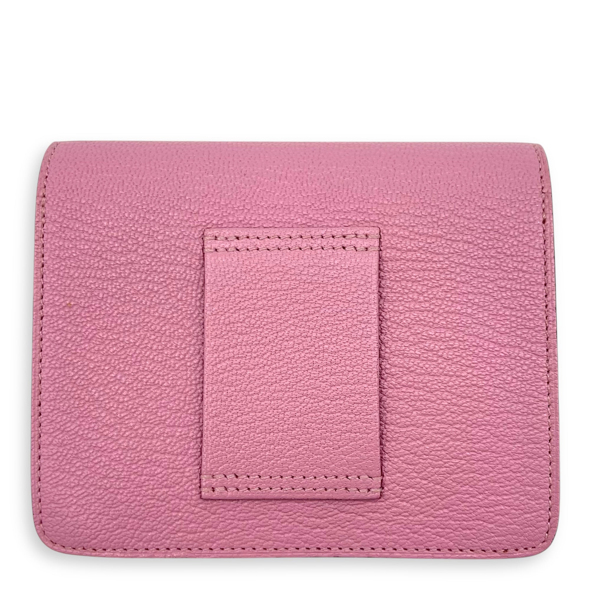 Roulis Slim Pink in Chevre Leather, Palladium hardware - Image 3