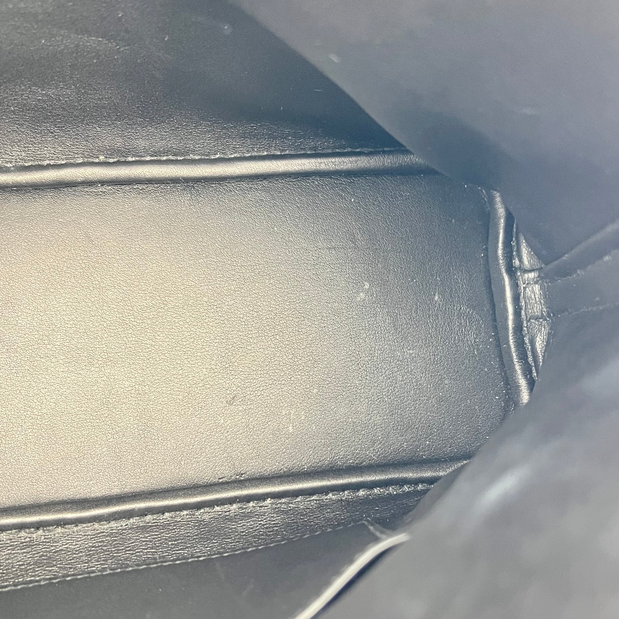 Tiger Bolide 27 Brown Top Handle Bag in Embroidered/Swift, Palladium hardware - Image 11