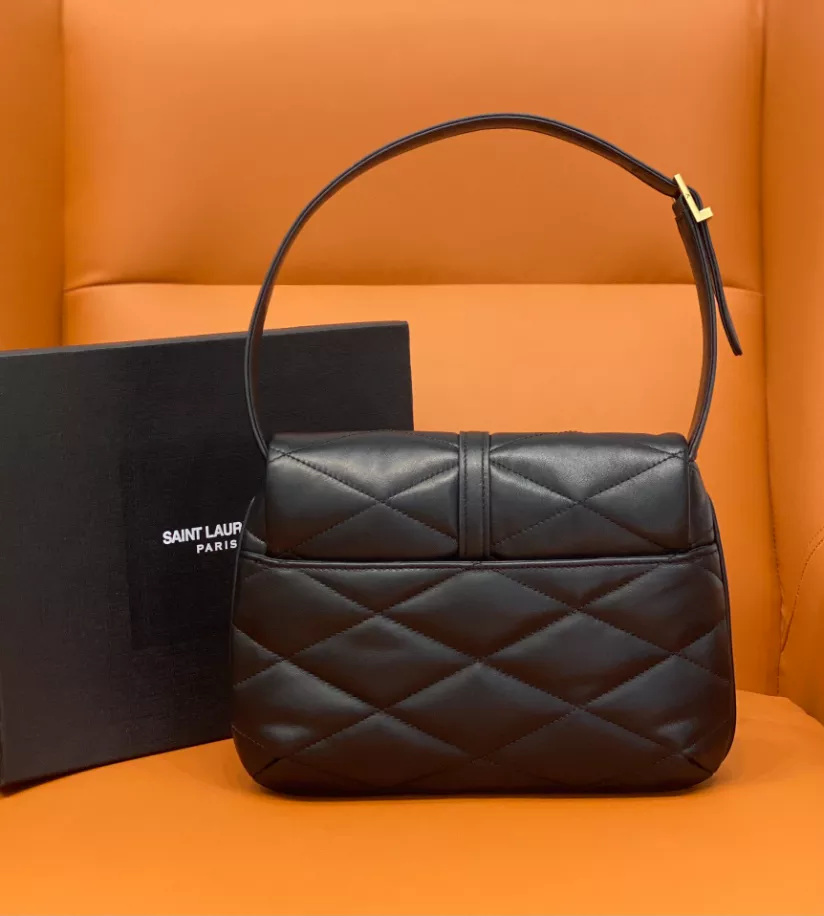 Saint Laurent Le 57 Hobo Bag in Quilted Lambskin - Image 4