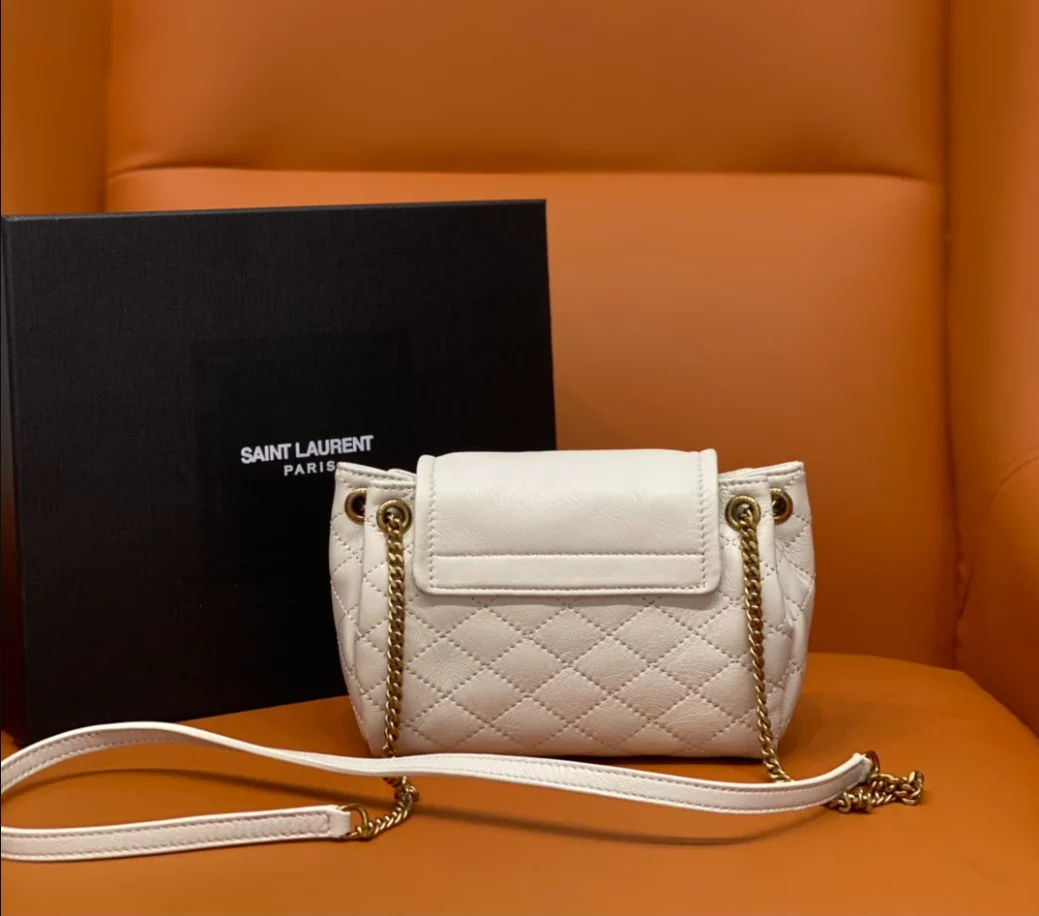 Saint Laurent Mini Nolita in Lambskin - Image 4