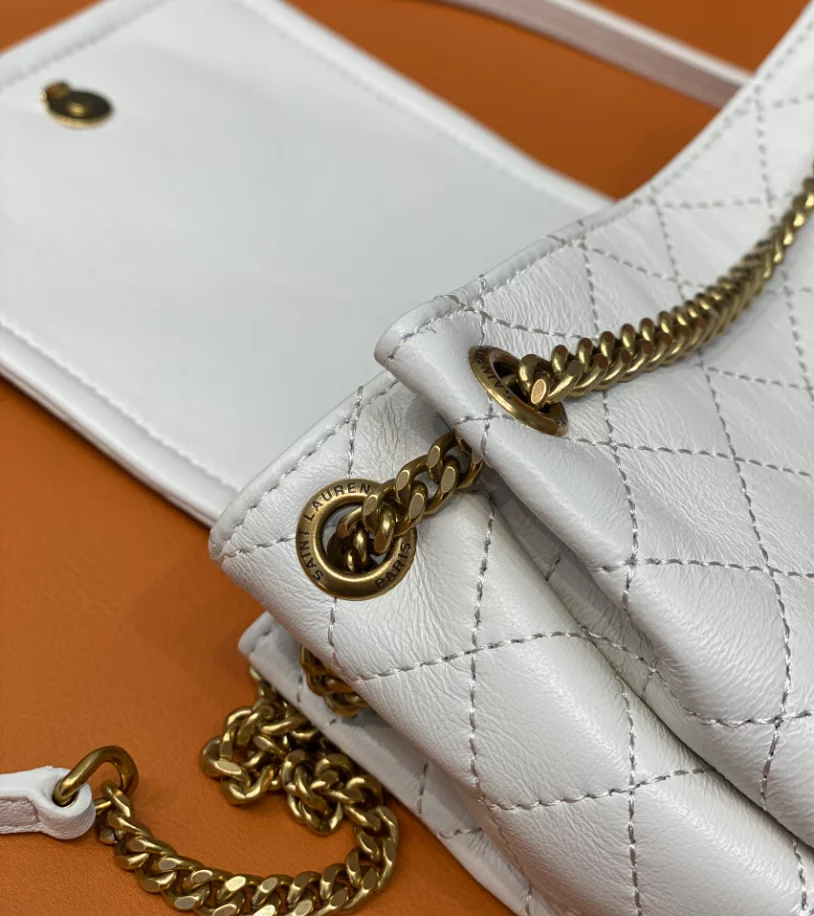 Saint Laurent Mini Nolita in Lambskin - Image 8