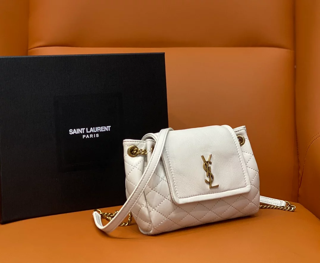 Saint Laurent Mini Nolita in Lambskin - Image 11