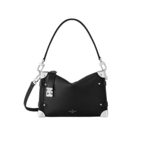 Side Trunk MM Black Grained Calf Leather - Repbags.ru