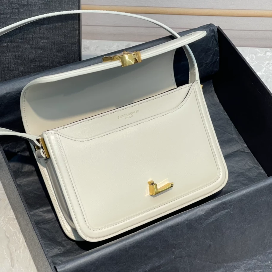 Solferino Small Satchel in Box Saint Laurent - Image 6