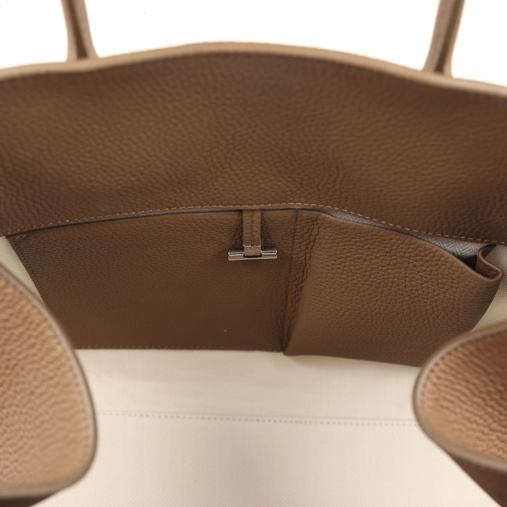 The Row Soft Margaux 15 Bag Chevre Calfskin Silver Hardware - Image 12