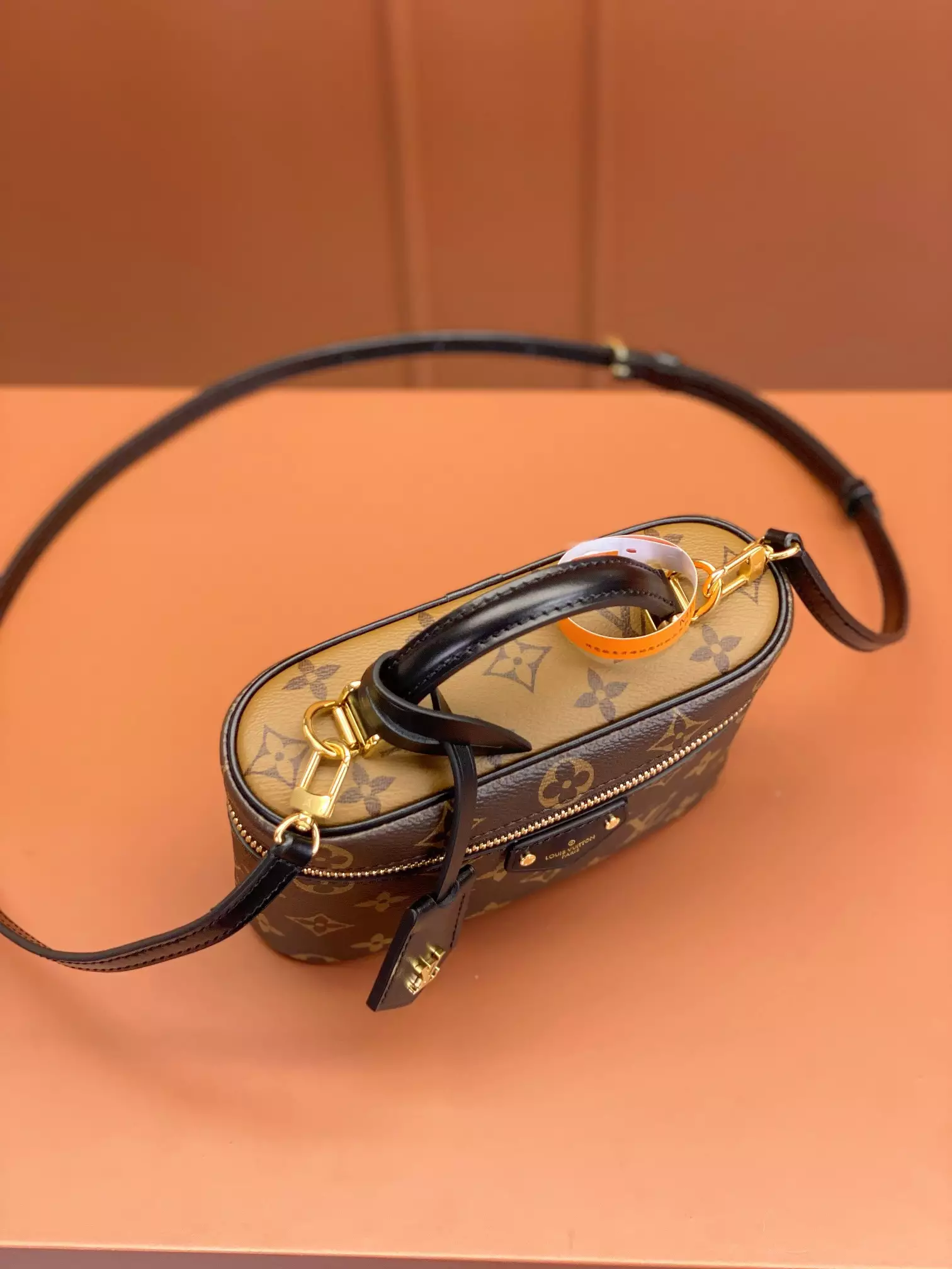 Vanity Chain Pouch Monogram Brown Coated Canvas - Repbags.ru - Image 6