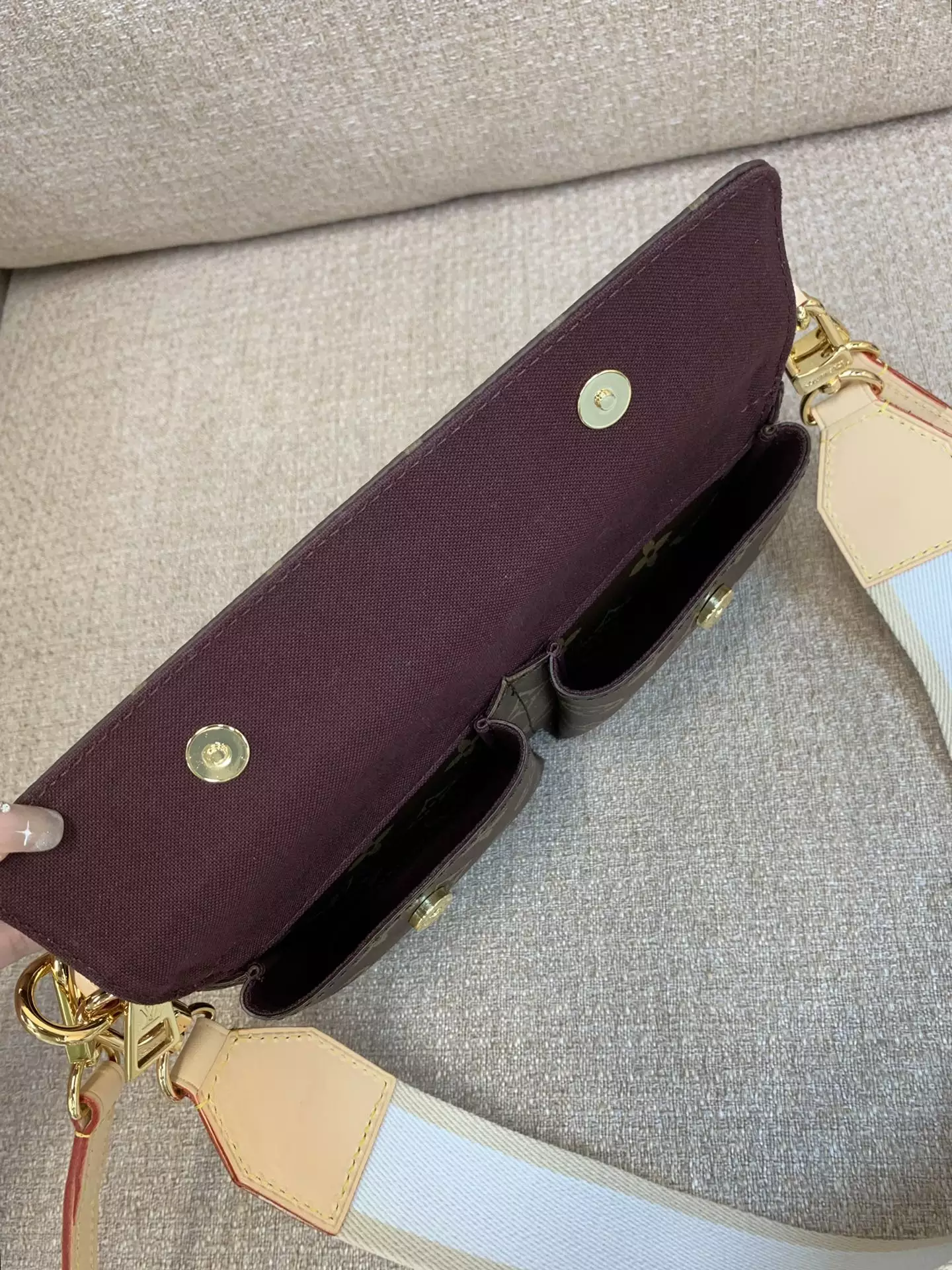 Vibe Monogram Coated Canvas - Repbags.ru - Image 10