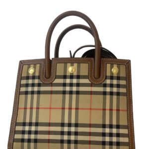 Burberry Title Vintage Check Small Bag