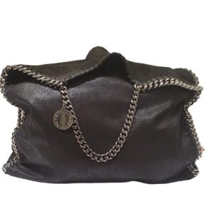 Stella Mccartney Black Falabella Medium Bag