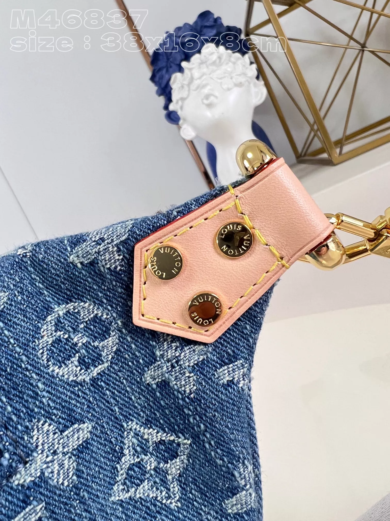 LV High Rise Monogram Denim - ReplicaBags.is - Image 7