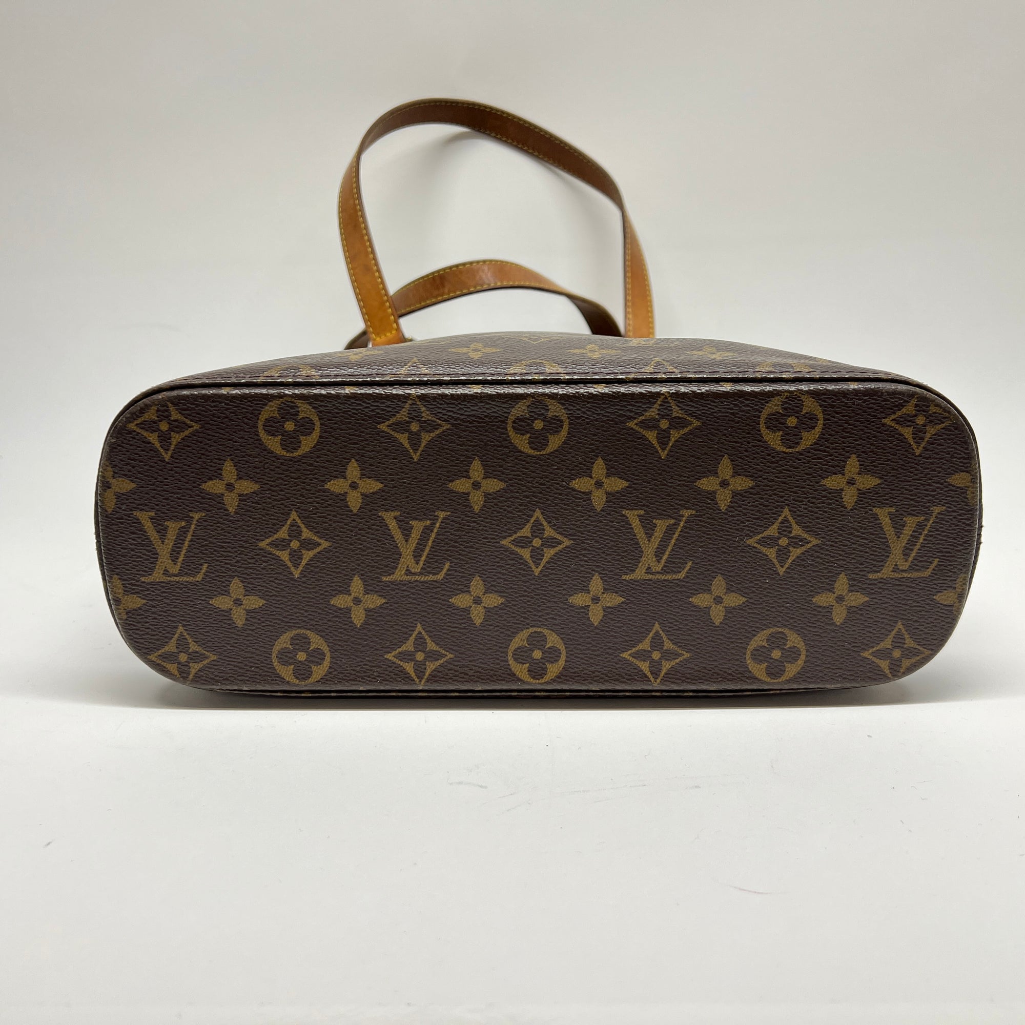 Vavin GM Brown Tote Bag in Monogram Coated Canvas, Gold hardware - Image 5