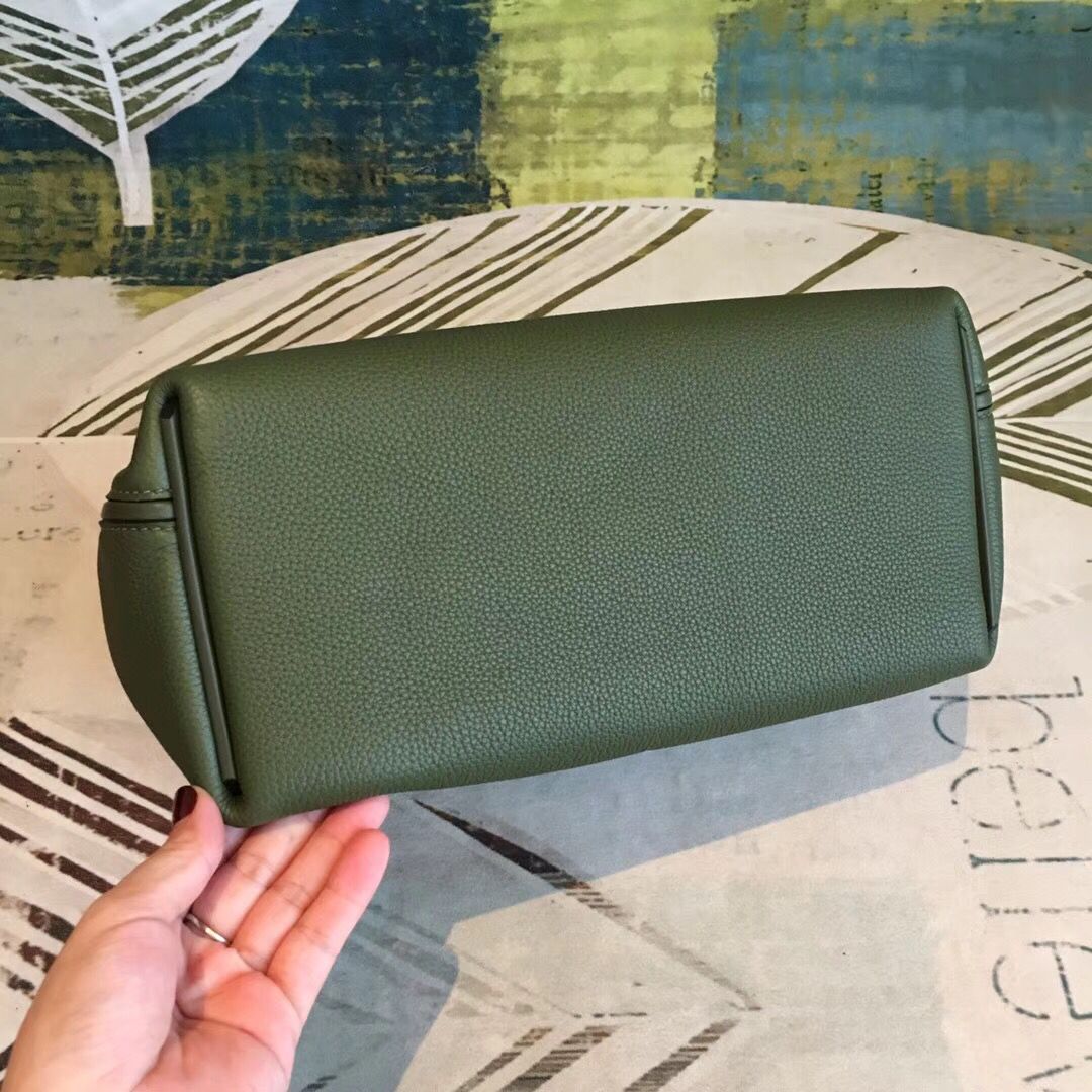 Hermes 24/24 29 Bag In Canopee Clemence Calfskin - Image 9