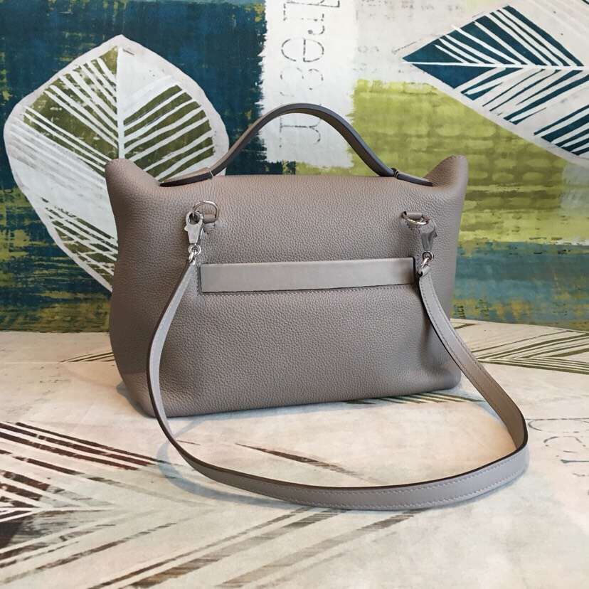 Hermes 24/24 29 Bag In Gris Asphalt Clemence Calfskin - Image 3