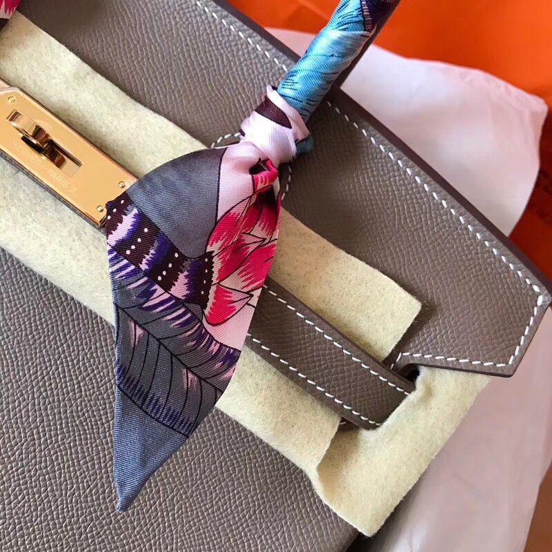 Hermes Birkin 30 Handmade Bag In Taupe Epsom Leather - Image 3