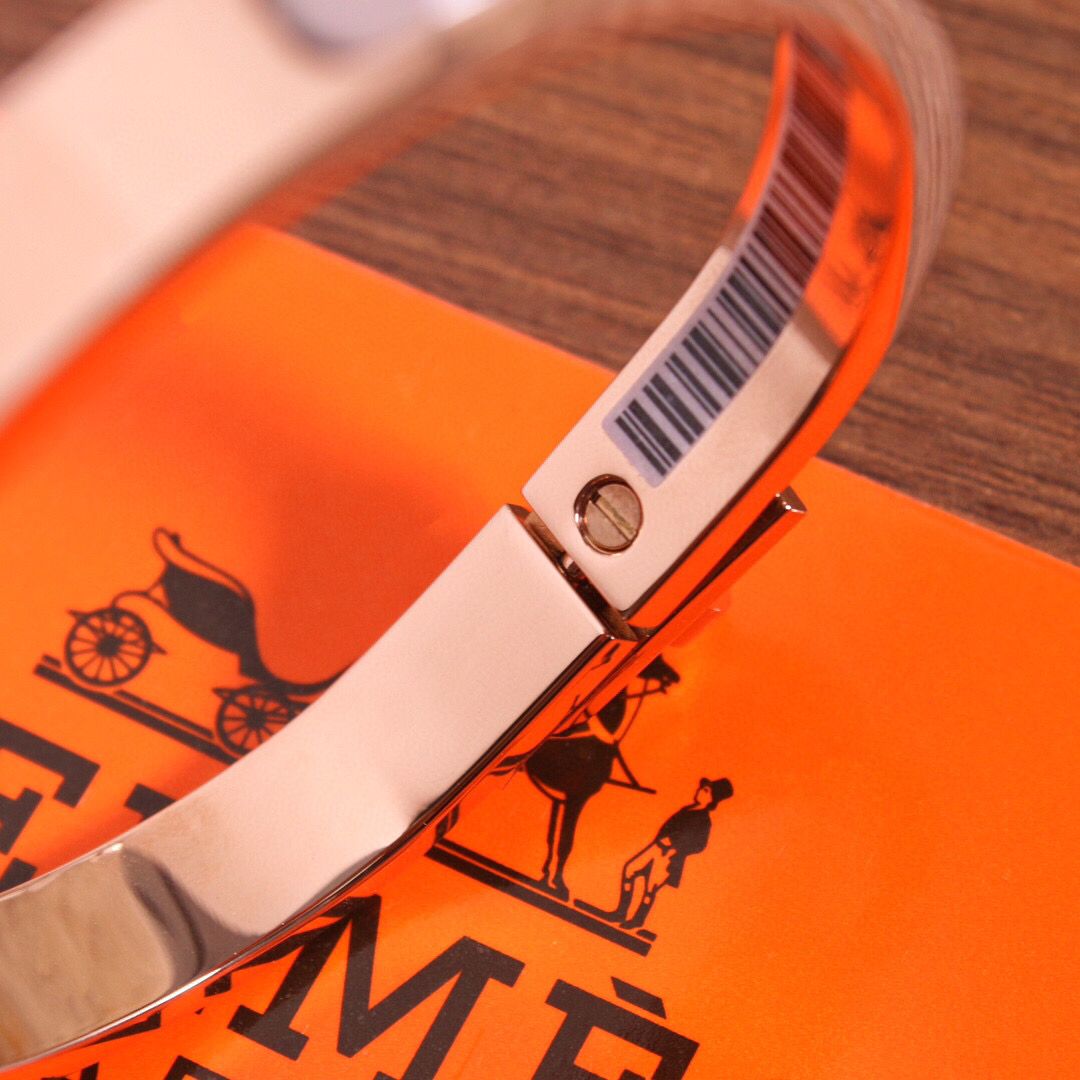 Hermes Black Mini Clic Kelly Bracelet - Image 9