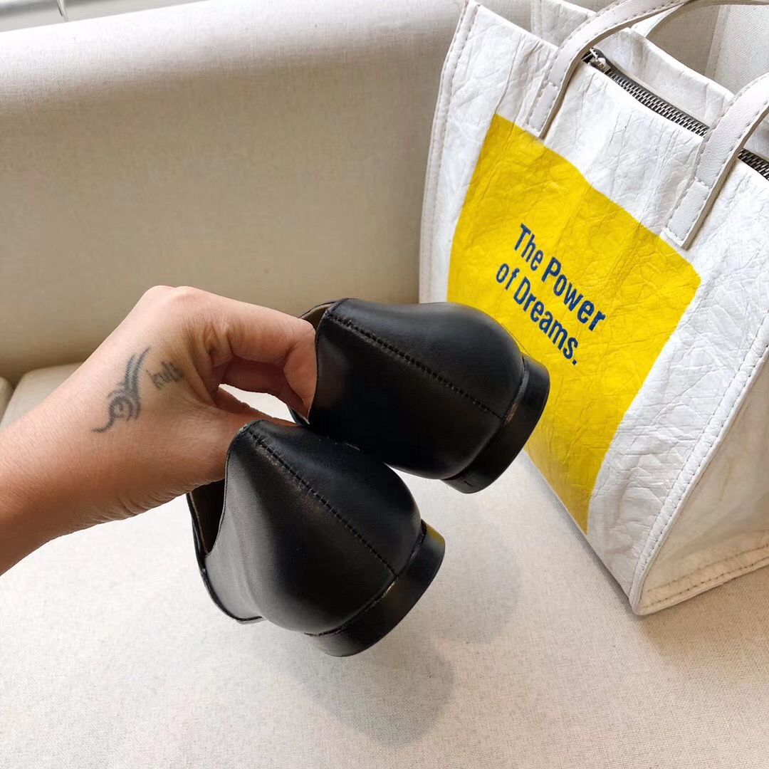 Hermes Pegase Ballerina Flats In Black Leather - Image 7