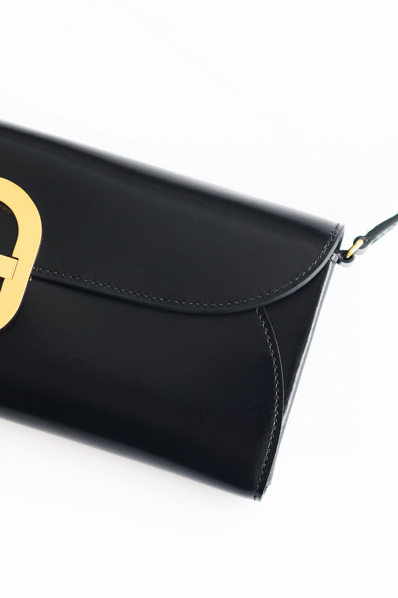 Hermes Maillon To Go Wallet in Black Box Calfskin - Image 4