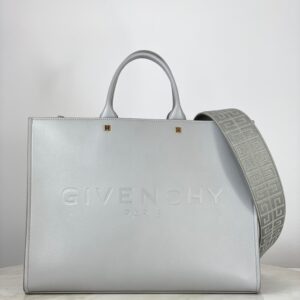 Givenchy Grey G-Tote Bag W/ Strap