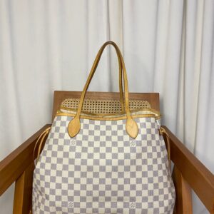 Louis Vuitton Damier Azur Neverfull GM Bag