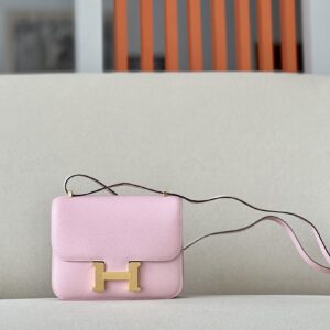 Constance 19 Epsom Rose Sakura 3Q Gold Hardware