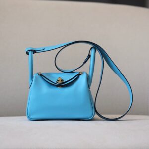 Lindy Mini Swift Blue du Nord (P3) Gold Hardware